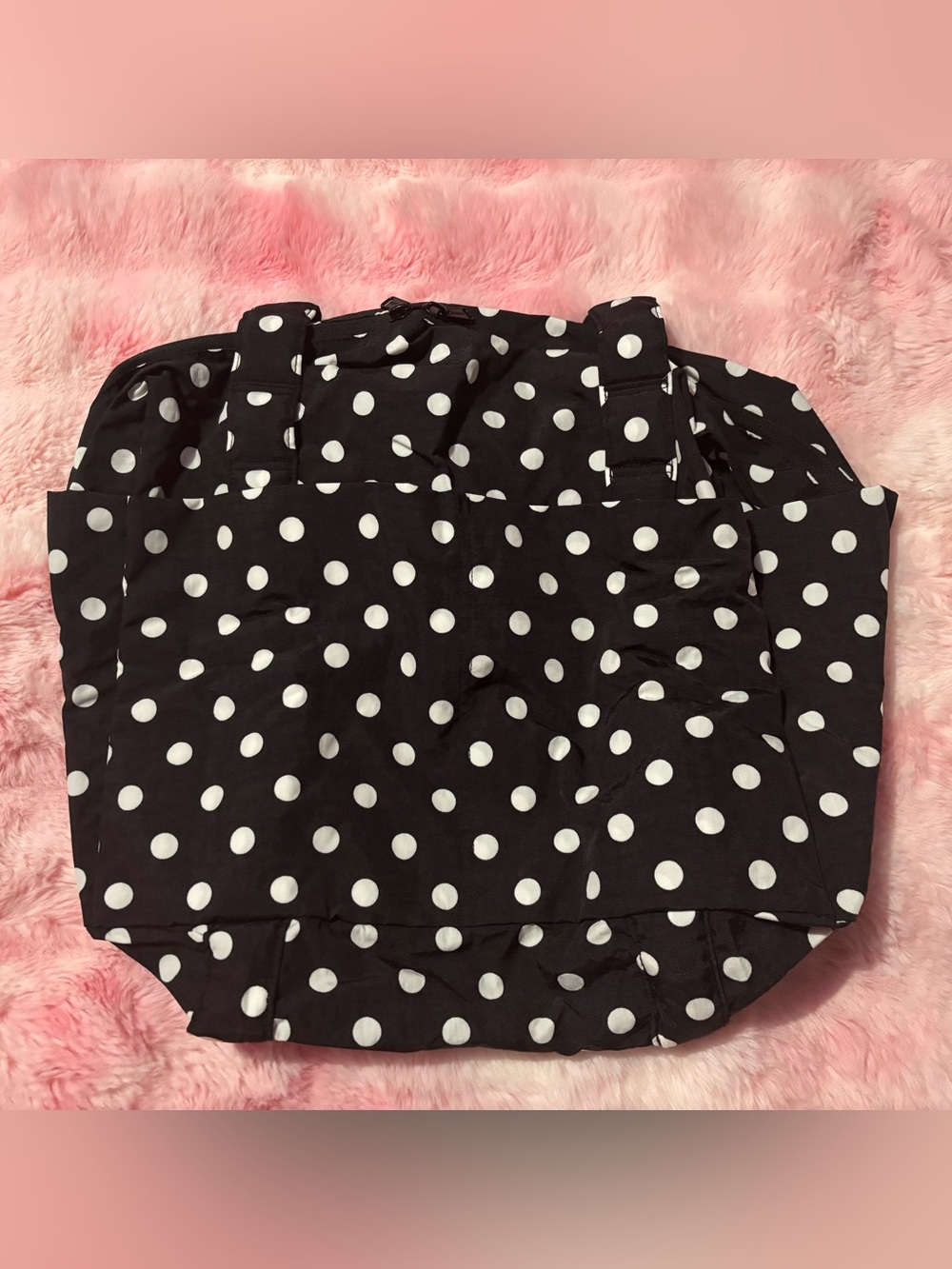 BAGGU UO polka dot scco